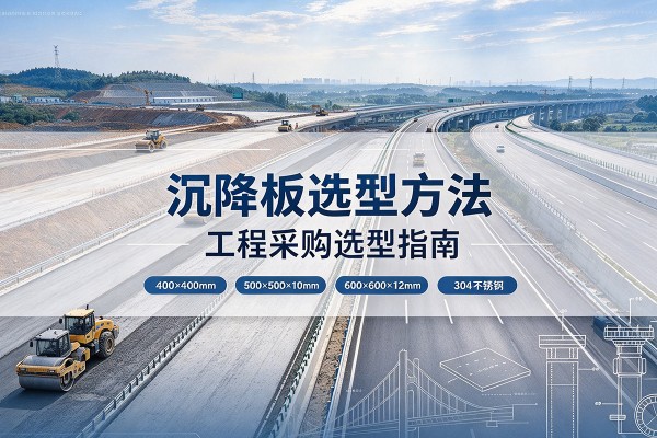 忠县沉降板选择方法