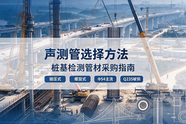 忠县声测管选型标准