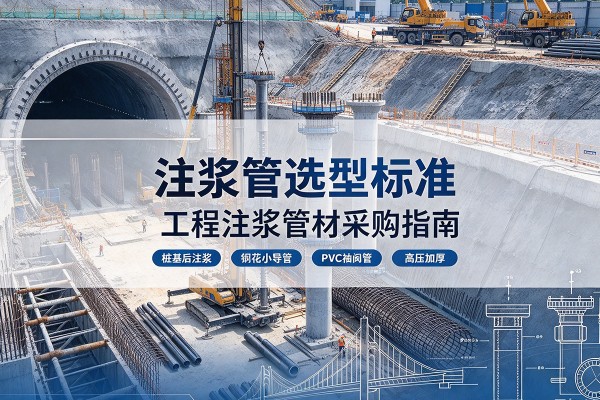 忠县注浆管选型标准