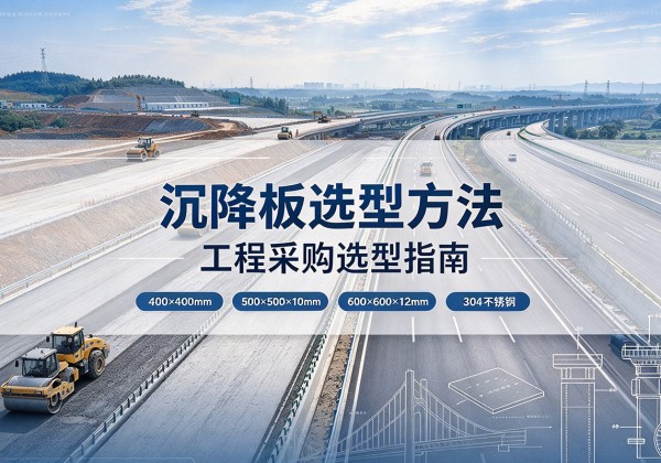 忠县沉降板选择方法