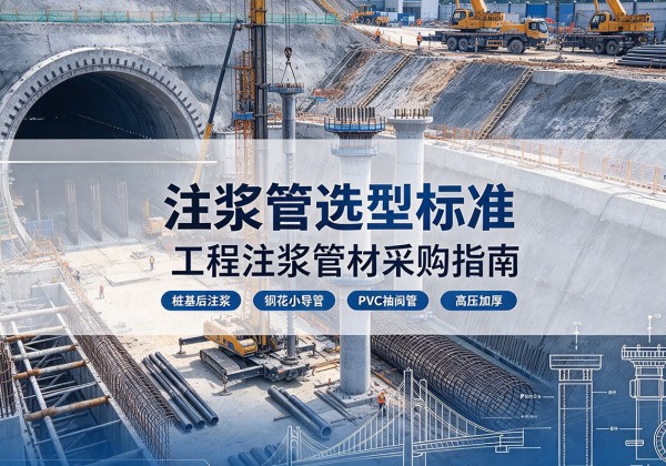 忠县注浆管选型标准